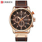 Relojes deportivos Reloj de pulsera masculino CURREN