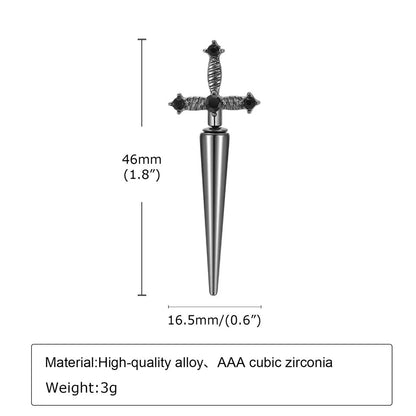 Pendientes en forma de espada - LM