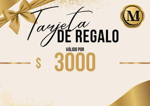 Tarjeta de regalo - LM